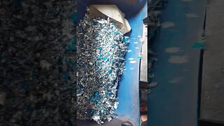 Plastic sachet shredder