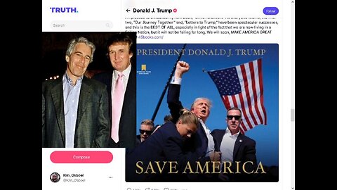 Antichrist 45: Trump's MAGA Make America Great Again New Book: 'Save America'!