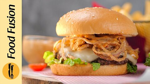 Jalapeno Crunch Beef Cheese Burger Recipe