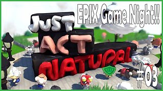 LIVE | Hiding In Plain Sight | Just Act Natural - EPIX Game Night #3