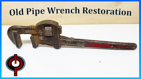 Old Rusty Wrench Restoration - KineticWinds