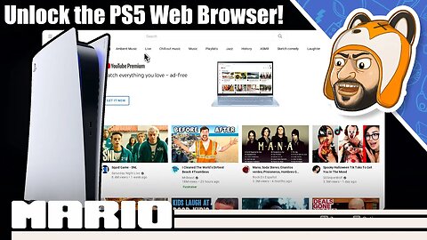 How to Access the PS5's Internet Browser!