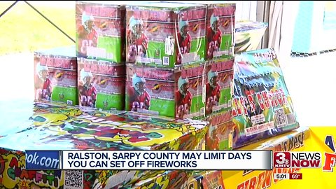 Sarpy County, Ralston to discuss limiting fireworks use