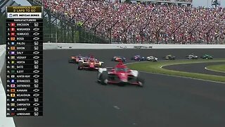 Indy 500 last 2 laps epic finish | #indy500 ed.107