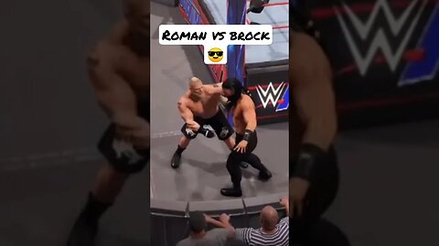 Roman reigns vs brock lesner #wwe #wwe2k22 #wwegames #romanreigns #brocklesnar