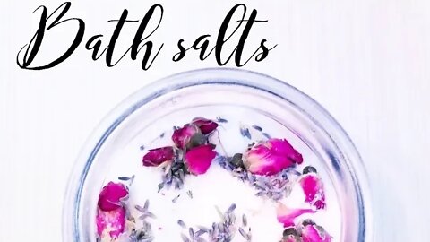 Making some bath salts 🌹 ✨️🙏🏽🥰