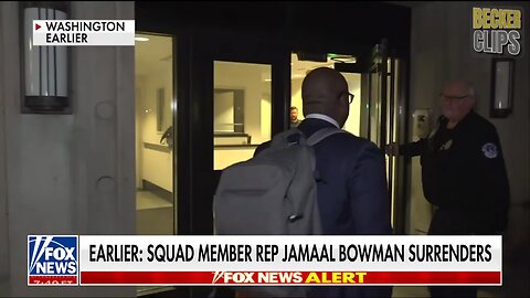 ‘Squad' Member Jamaal Bowma Surrenders: Congress Fire Alarm Incident