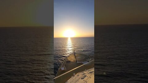 Awesome Sunrise From Symphony of the Seas! - Part 3