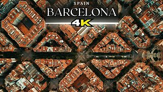Discover Barcelona's Beauty from Above: 4K Drone Footage of Spain's Vibrant City