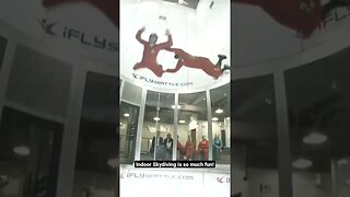 Indoor Skydiving is AWESOME #shorts