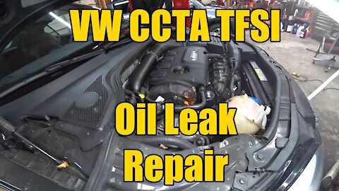 VW TFSI Oil Leak Fix