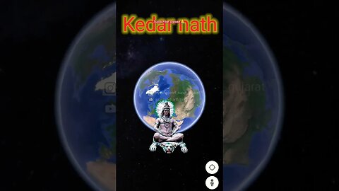 I found Kedarnath on Google Earth Studio |Scary in google #googleearth #Shorts #world#Tiger 3