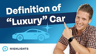 When is a Car Considered a "Luxury" Car?