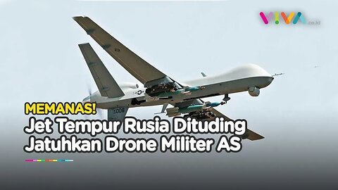 NGOTOT! Rusia Bantah Lumpuhkan Drone AS di Laut Hitam