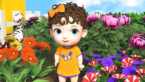 Magic Garden Babies & Kids Cartoon - Educational Children Movies In 3d