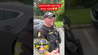 Cops refuses to chase citizen! #shorts #police #CommunityPolicing #fyp #trending #podcast #viral