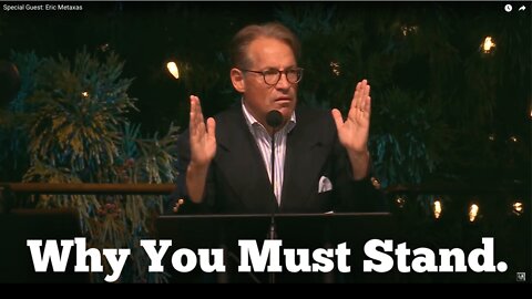 ERIC METAXAS | The Purpose and Power of Speaking Boldly...Together!