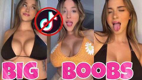 big boobs tiktoker video🥰🍑