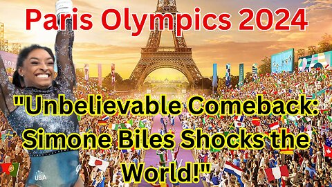 "Unbelievable Comeback: Simone Biles Shocks the World!" Simone Biles USA Gymnastic Team