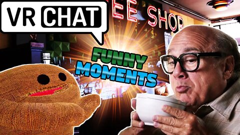 Coffee with Danny DeVito in Virtual Reality | VRChat Funny Moments
