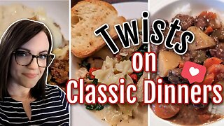 Twists on classic recipes!! 3 INCREDIBLE dinners! Winner Dinners 152