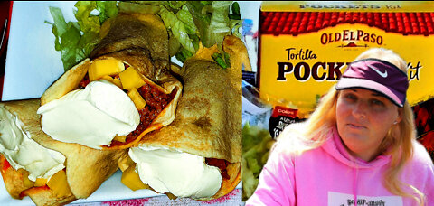 Old El Paso Tortilla Pockets Kit Food Review is it Mukbang Worthy?