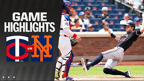 Twins vs Mets / Game Highlights (7/31/24) / MLB Highlights