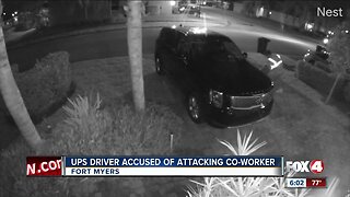 UPS employee brutally attacks coworker