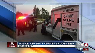 Sarasota Police Officer involved in accidental shooting