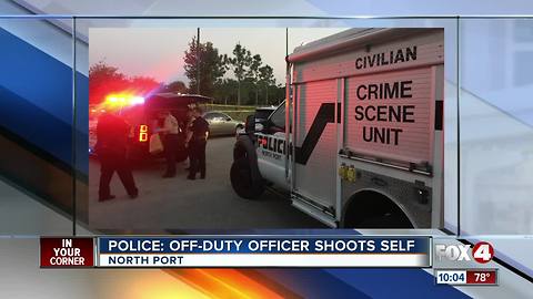 Sarasota Police Officer involved in accidental shooting