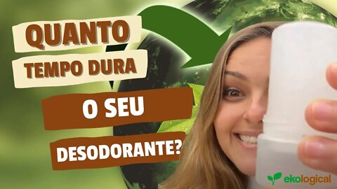 Quanto tempo dura o desodorante cristal stick? Desodorante de pedra de cristal que dura até 2 anos