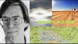 Bob Lazar describes alien technology housed at secret S-4 base in Nevada, AREA 51