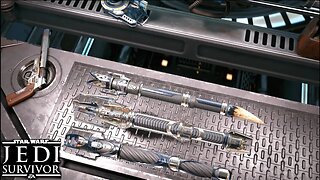 All Collectable Lightsabers Showcase In Star Wars Jedi Survivor