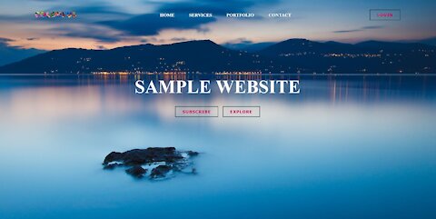 How to create a Simple Website with Multiple Pages using HTML & CSS