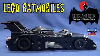 Lego Batmobile display