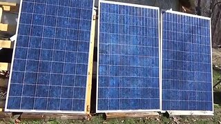 Wash Solar Panels For Better Off Grid Power Production