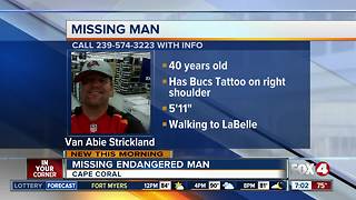 Cape Coral police are looking for missing man