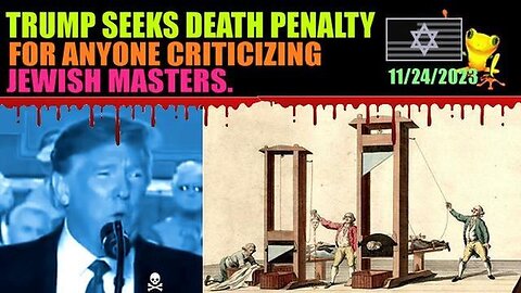 Trump wants to introduce the death penalty people of political opponents. Hitler in the mirror again