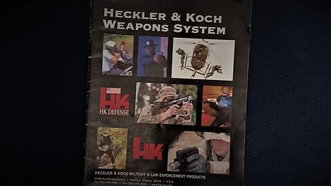 CATALOG REVIEW: 2004 HK DEFENSE HECKLER & KOCH WEAPONS SYSTEM Military & Law Enforcement Products.
