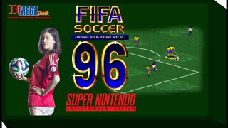 330 MegaShock A caminho da Copa 10: Fifa Soccer 96 (Super Nintendo/Snes)