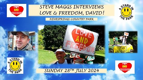 Steve Maggs interviews David of 'Love and Freedom'!