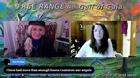"The Future Of Our World" With Jenny Lee & Gail of Gaia on FREE RANGE