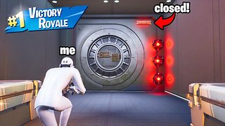 Fortnite But Staying Inside The Vault With No Keycard All Game