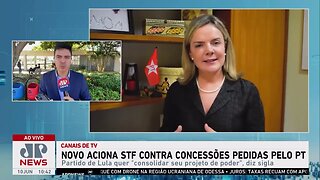 Novo aciona STF contra concessão de canais de TV pedidas pelo PT