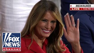 Trump: I’m ‘honored’ to be joined by my wife, Melania