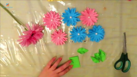 Beautiful Paper Wall Hanging Craft / Paper Craft For Home Decoration /Paper Flower Wall Hanging /DIY