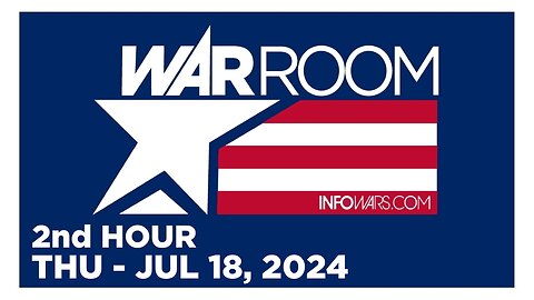 WAR ROOM [2 of 3] Thursday 7/18/24 • JOHN CULLEN MORE THAN ONE SHOOTER | TINA PETERS PERSECUTION