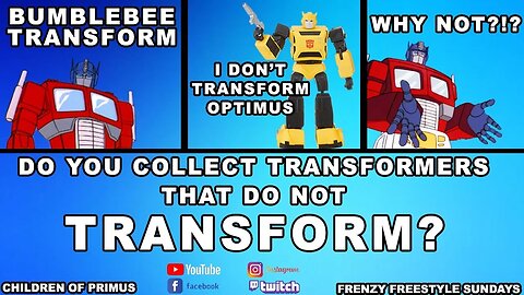 Non-Transforming Transformers. Do you collect them? 🙂 Children of Primus