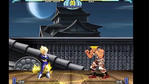 SSJ VEGETA Vs GUILE - Dragon Ball vs Street Fighter