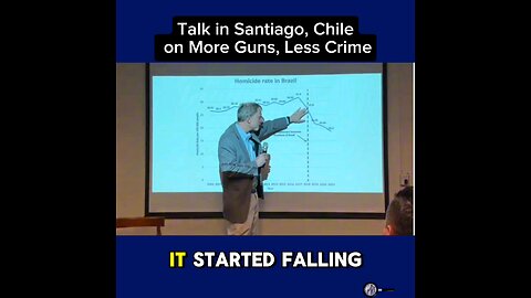Talk in Santiago, Chile on More Guns, Less Crime